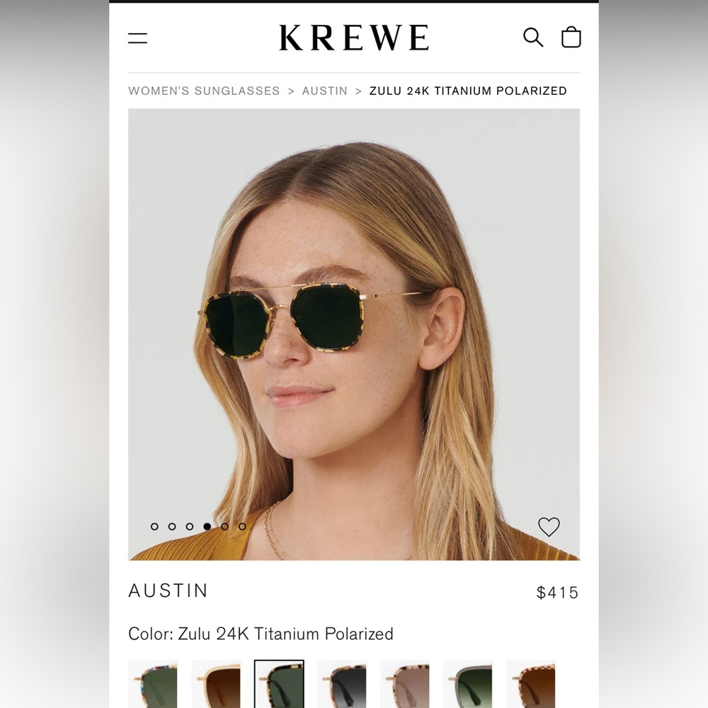 Krewe Austin Sunglasses